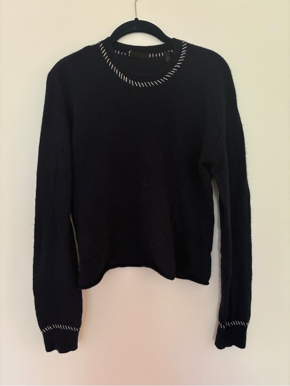 ATM 100% Cashmere Navy Sweater